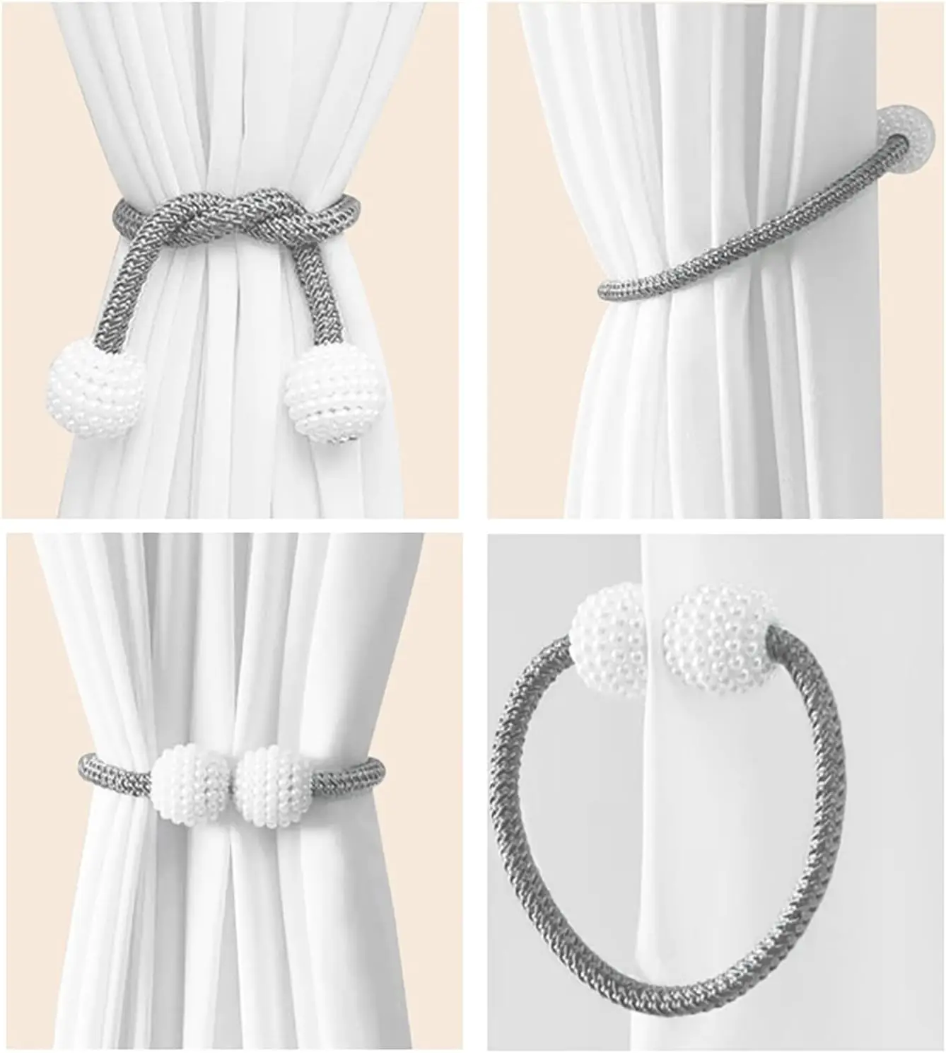 Thumbnail 4 - #11 Trending Curtain Holdbacks & Tassels Right Now