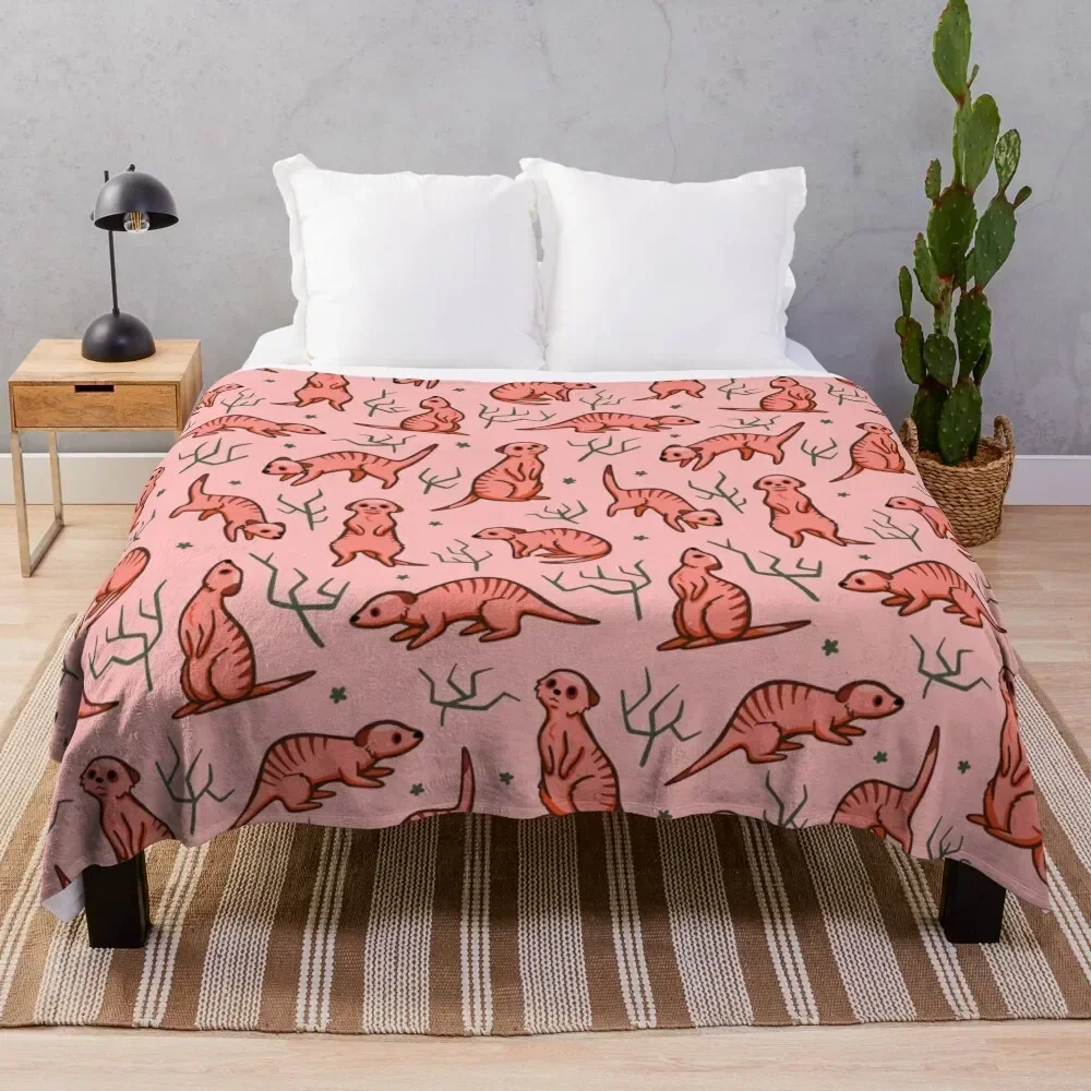 Major Meerkats Throw Blanket Bed Fashionable christmas gifts Giant Sofa heavy to sleep Blankets