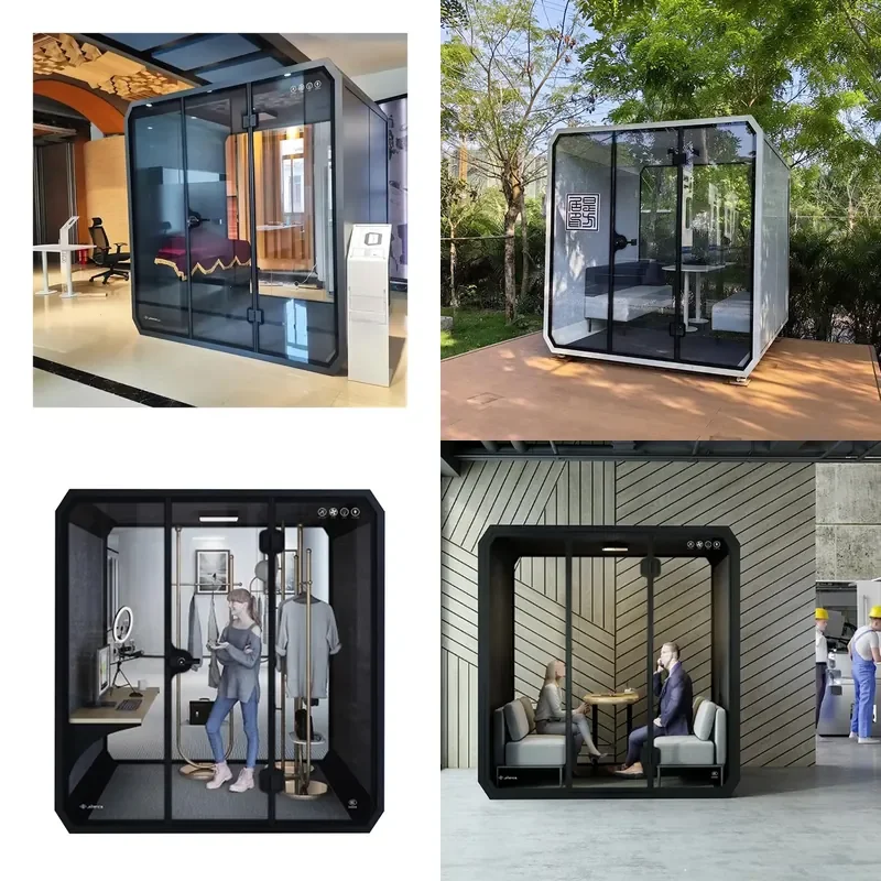 for Echo-free Space Soundproof Cabin Waterproof Steel Soundproof Shelter Silent Cove Calm Soundproof Room