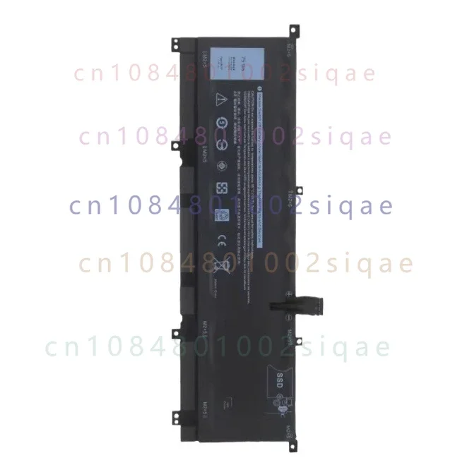 8n0t7 for dell xps 15 9575 /p73f /precision 5530 2 in 1 laptop battery 6000mah