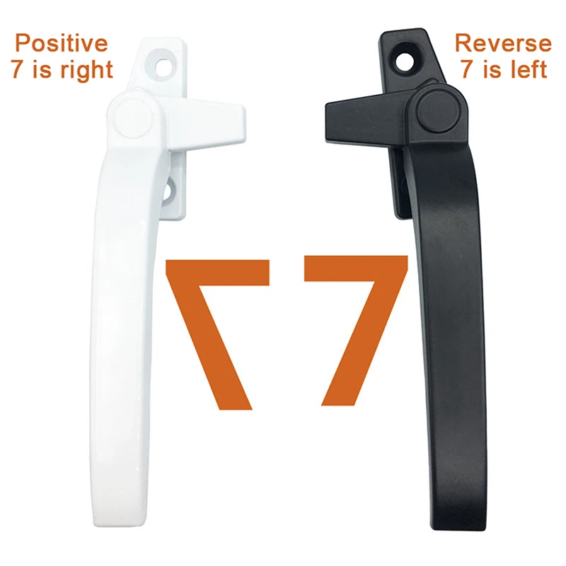 Casement Door And Window Handle 50 Type Thickened Aluminum Alloy Handle Solid Window Handle 7-Shaped