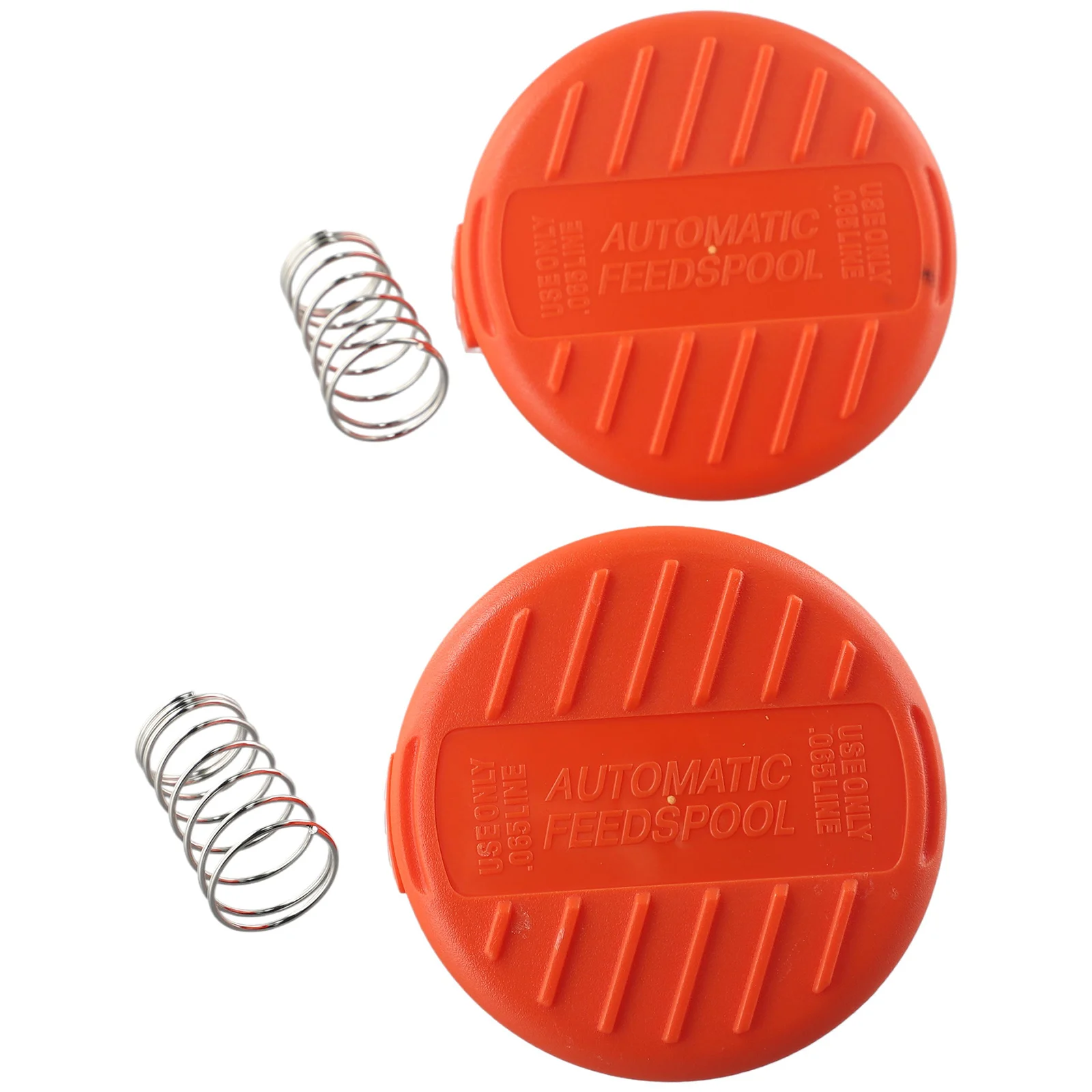 2Pc Spool Cover Cap for Black and Decker Reflex Models GL420C GL425 GL430 GL540 GL545C GL560 GLC120 GLC1423L GLC1825L GLC2500