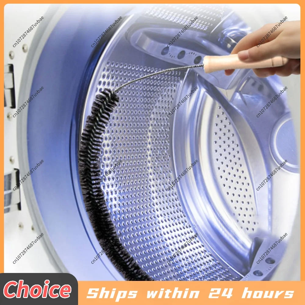 27 Inch Dryer Vent Cleaner Long Handle Flexible Dryer Duct Cleaning Brush Radiator Cleaning Brush for Easy Cleaning