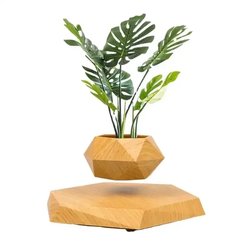 Air Bonsai Floating Pot Levitating Plant  Magnetic Levitation for Artificial Plants Flowers Home Decor Bedroom Garden Sets