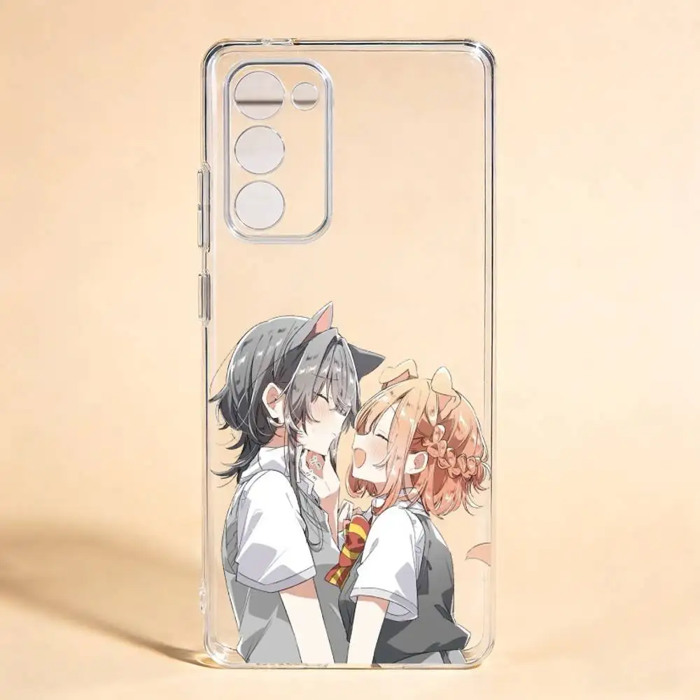 Whisper Me a Love Song GL Manga  Phone Case For Samsung Galaxy S24 S25 S23 S22 S21 Transparent Cover Case