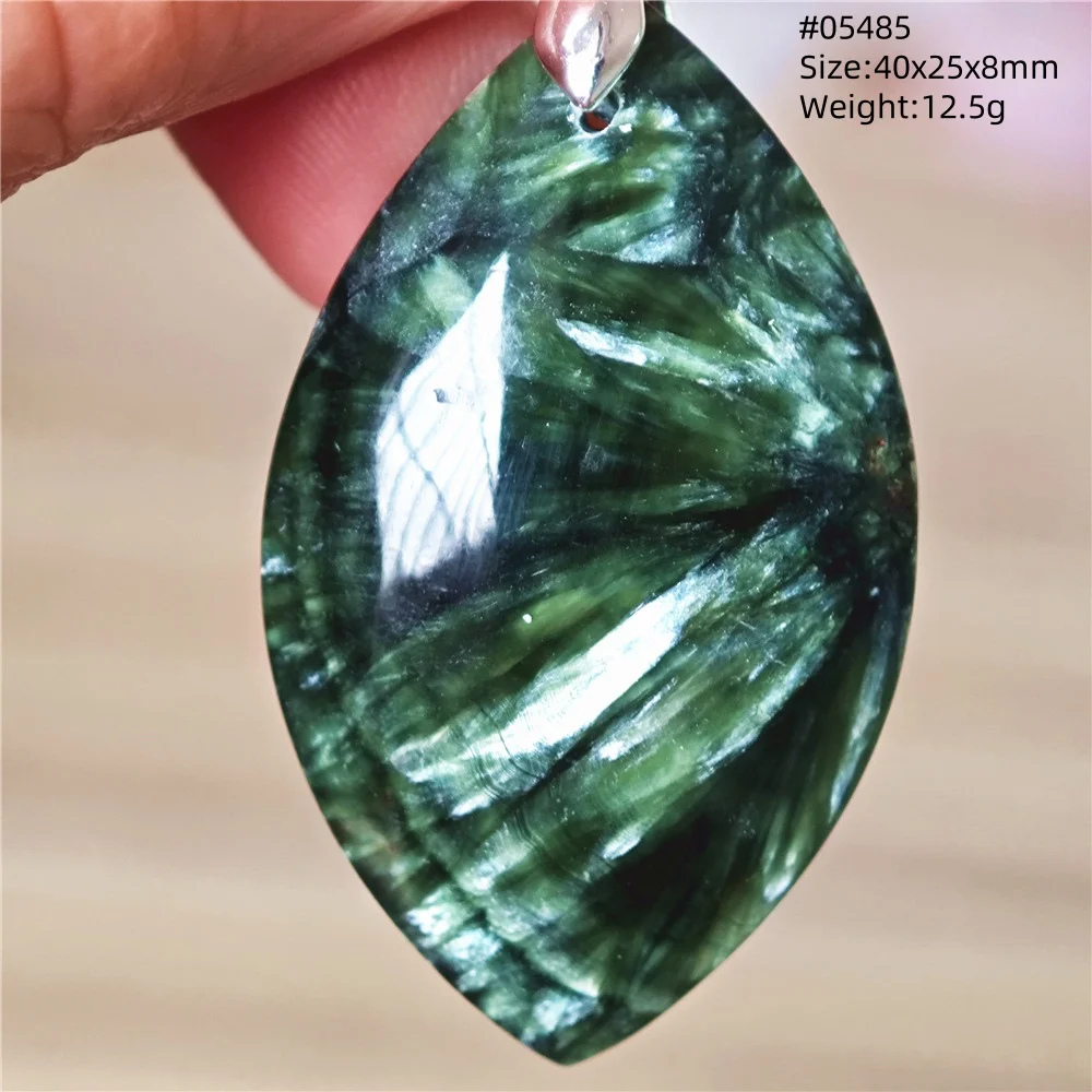 

Natural Green Seraphinite Pendant Jewelry For Women Men Water Drop Seraphinite Clinochlore Necklace Fashion AAAAAA