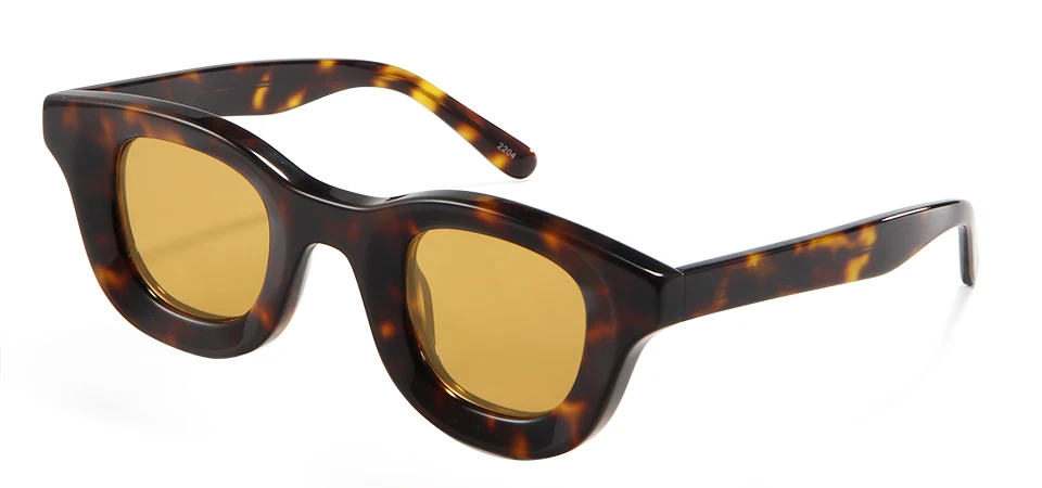 Rhud Designer-Sonnenbrille aus Acetat für Damen, Markendesigner, übergroße runde Farbtöne, Thierry Hip-Hop-Stil, Herren-Sonnenbrille, kein Markenlogo – Detail 10