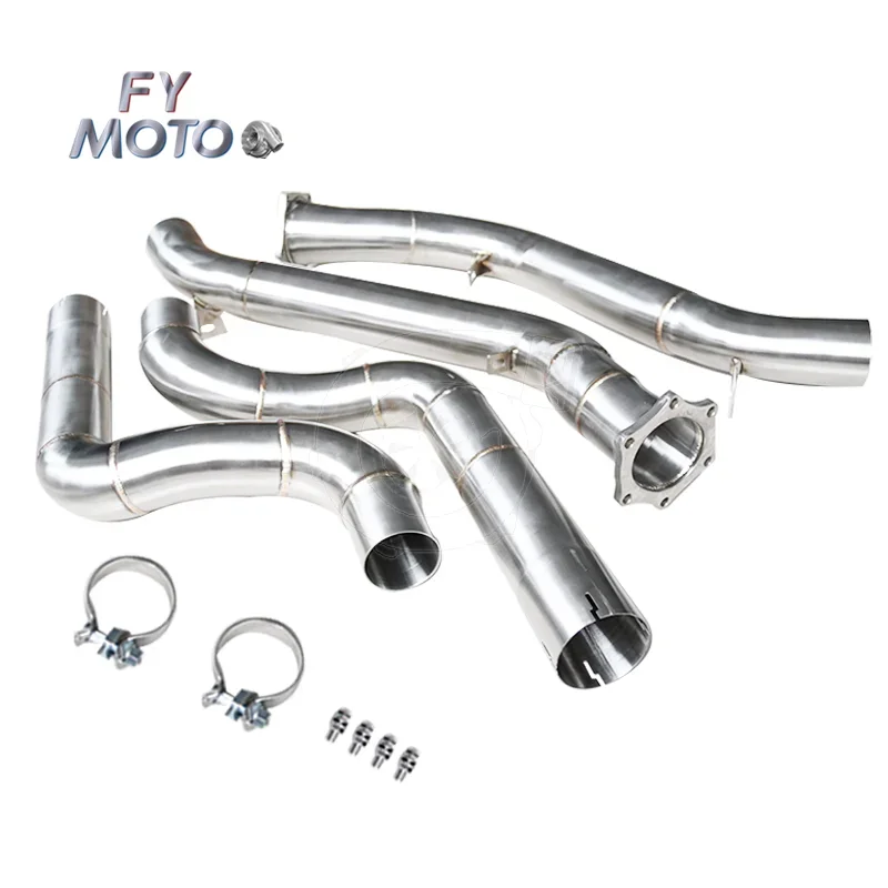 Para Porsche 970 Panamera Turbo/Turbo s 10-16 downpipe SS304