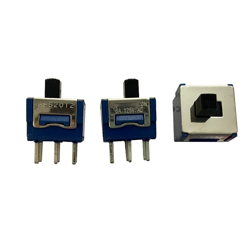 Original 8SS2012-Z toggle switch 6-pin 2-position ON-ON power sliding push switch 6A125V