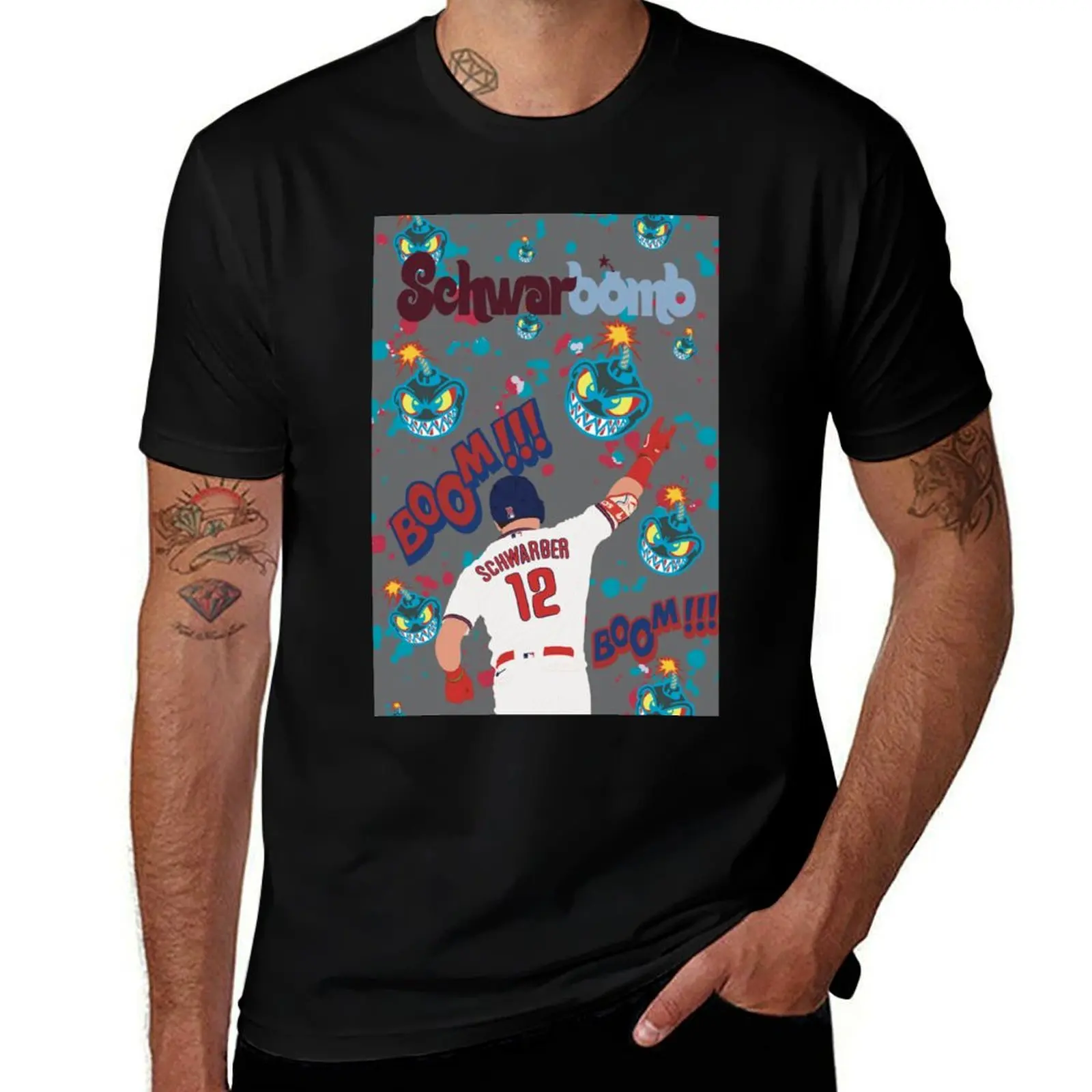 

Schwarbomb T-Shirt plain blanks valentines boutique clothes clothes for men