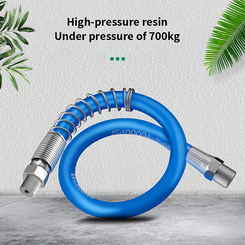 1 Grease Gun Coupler 10000 PSI NPTI/8 Oil Pump Quick Release Grease Tip Tool Car Syringe Lubricant Tip Grease Nozzle for Repair