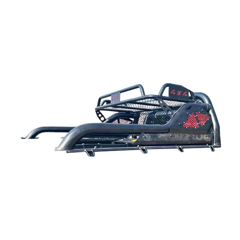 High Quality Heavy Duty New Style Roll Bar With Cargo Basket Truck Bed Guard, 4X4 Offroad Styling Accessories