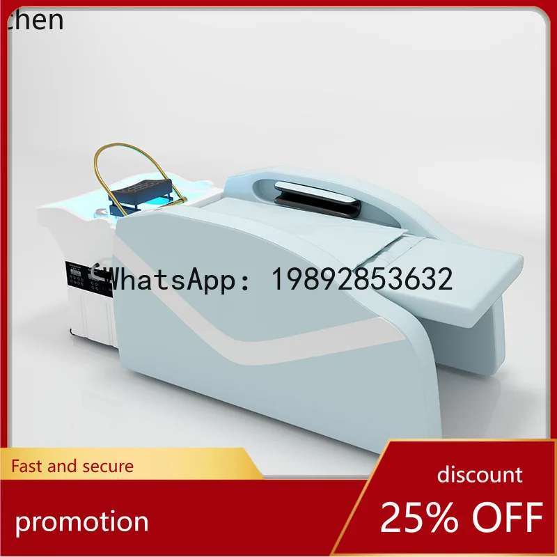 YFY  Fully Automatic  Electric Shampoo Bed for Hair Salon, Specialized for Hair Care, Fully Reclining Thai Massage Bed
