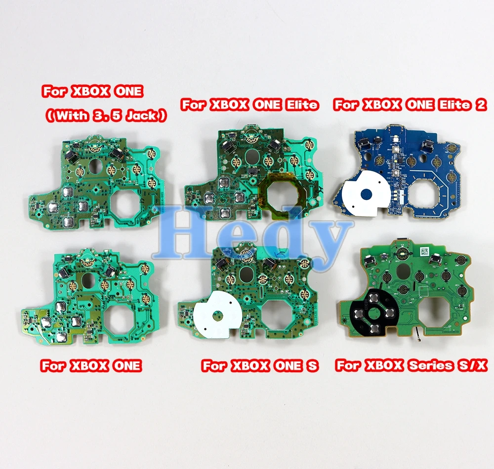 

10PCS For Xbox One S Slim Elite 1 2 Handle Power Circuit Board Supply Panel Game Controller Program Chip For XboxSeries S X