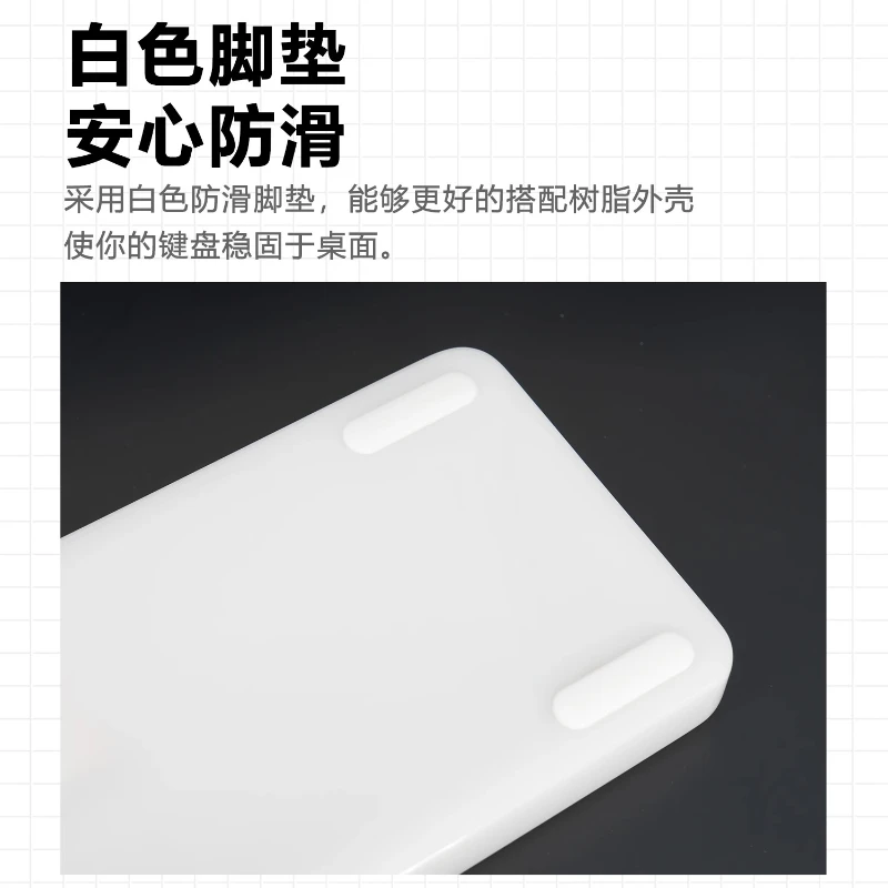 68K Resin Keyboard Kit 65% Layout Hot Swappable PCB RGB 2.4G/Bluetooth/wired 3mode Wireless Mechanical Keyboard Jade Texture