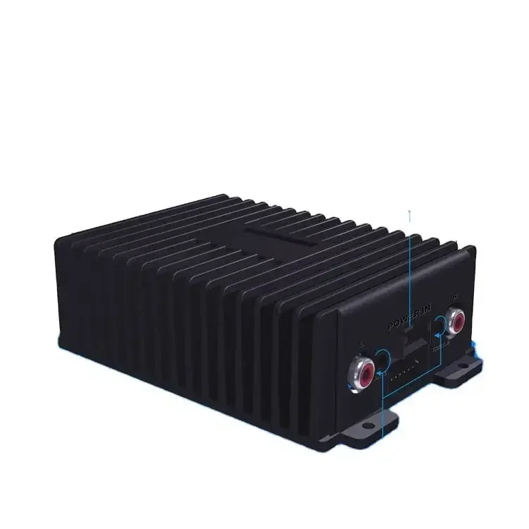 Car Audio Amplifier Processor 4 Way DSP Car Amplifier For Android Big Screen