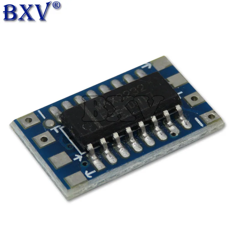 RS232 MAX3232 Mini  Levels To TTL Level Converter Board Serial Converter Board