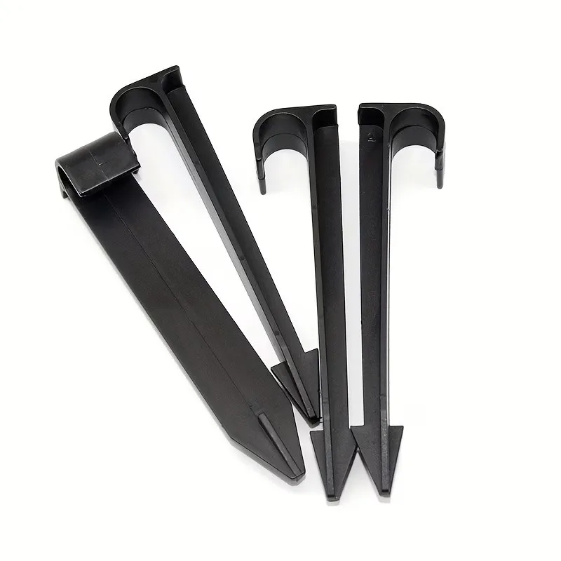 61pcs Durable Sturdy Water Pipe Fixing Stake For Garden/Courtyard/Lawn Irrigation Easy Install Hose Stake Outdoor Practical