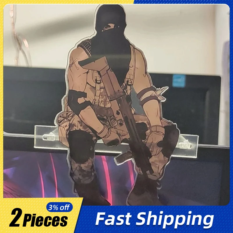 10 センチメートル/3.93 インチコール オブ デューティ クルット スタンディング プレート アクリル クリエイティビティ ゲーム周辺機器 コレクタブル デスク コレクタブル おもちゃ ホビー ギフト