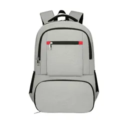 Thermal Backpack For Picnics Equipped With Data Cable And Headphone Backpack Waterproof Bag For Men