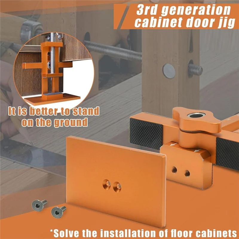 M11K-قابل للتعديل لتحديد موقع باب الخزانة المعونة متعددة الأغراض أداة السلطة ملحق الرقصة لتركيب باب خزانة الفندق