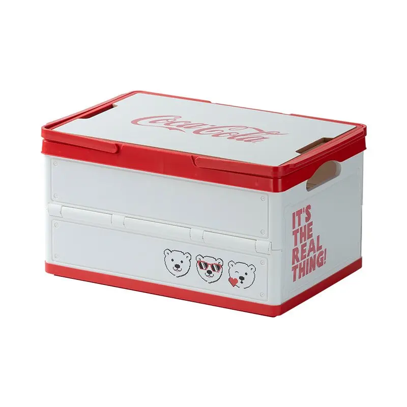 Coca Cola 30ML campingopbergdoos, opvouwbare tafeldoos, kledingopbergdoos, doos met grote capaciteit, campingorganisator kofferbak