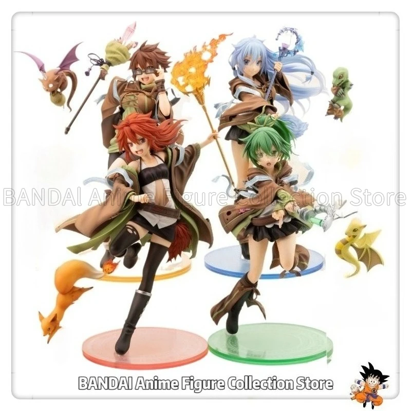 Figuras de Anime Originales de Yu-Gi-Oh Duel Monsters, Wynn/Eria//Hiita/Aussa, El Encantador de la Tierra, Juguetes, Modelos, Adornos, Estatuas