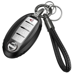 Protective Key Fob Cover Fits for Nissan Sentra Sunny Almera Altima Teana Rogue X-Trail Patrol Armada Qashqai Navara Frontier