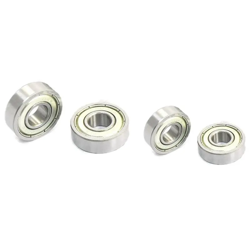 20Pcs Sealed Deep Groove Radial Ball Bearings - 10 Pcs 6000Z 10Mm X 26Mm X 8Mm & 10 Pcs 698Z 8Mm X 19Mm X 6Mm