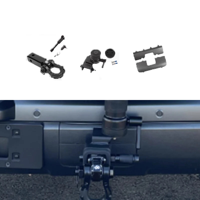 For Haval H9 Tow Hook Trailer Hitch Tire Lifter Tiger Head Hook To Prevent Spare Tire From Sinking For Haval H9 Accessories 2026