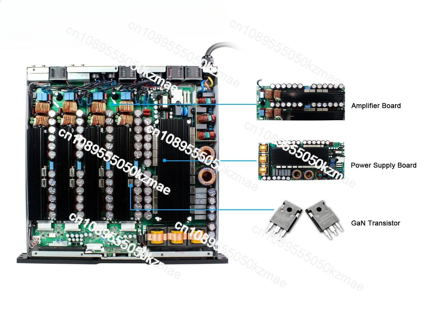 Suitable for 3000 Watt, Professional Digital Class D Amplifier Boards