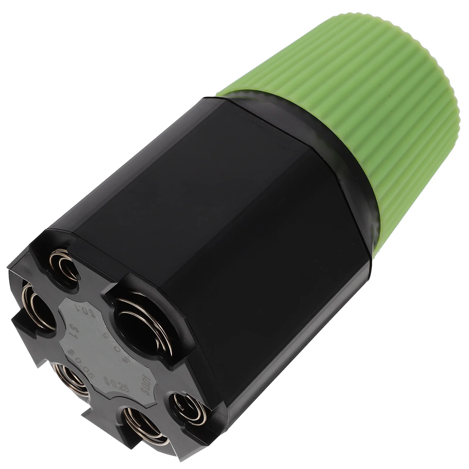 Plastic Container For Car Desk Storage Automatic Counting Portable Change Holder Quarter Dollar Dispenser Decorative Coin Box