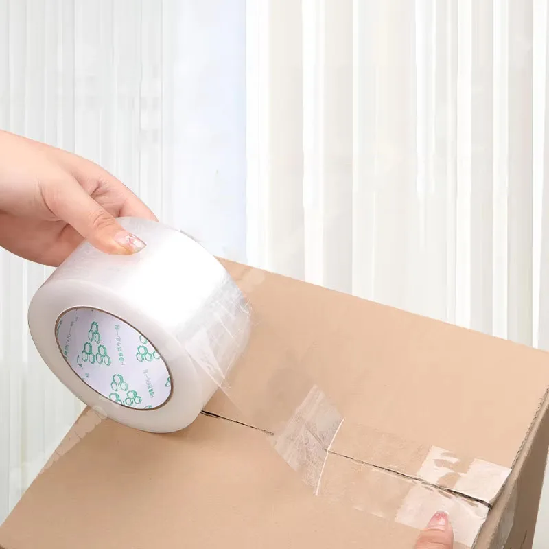 1/2/5/10pcs 70M Clear Packing Tape for Moving Supplies Shipping Tape Translucent Invisible Sealing Tape Strong Adhesive