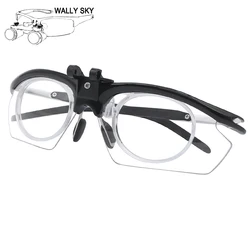 Dental Magnifier Accessories Glasses for Dental Loupe with Detachable Inner Frame to Mount Myopia Hyperopia Lenses