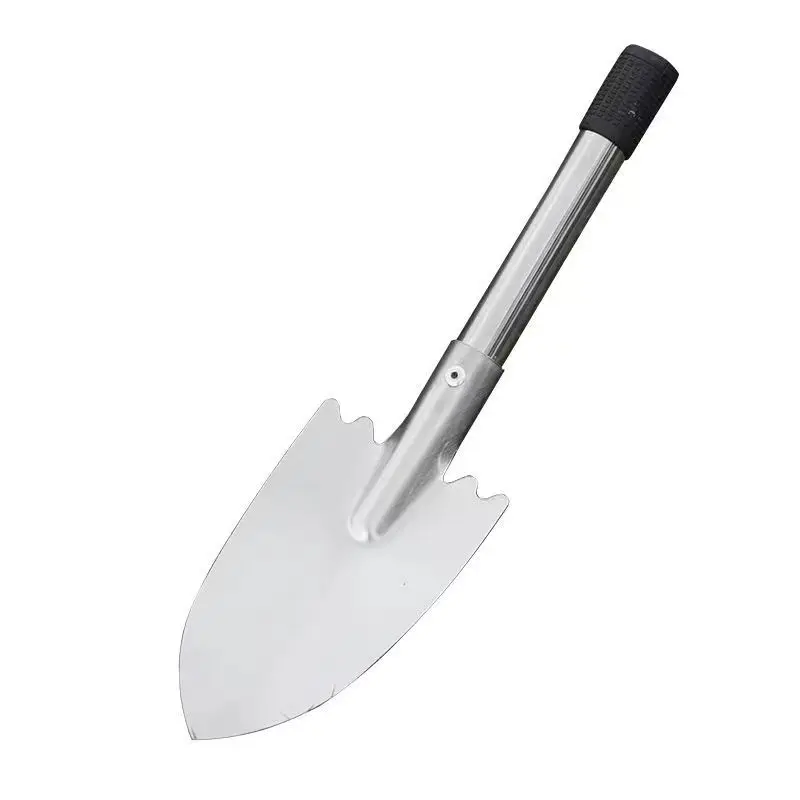 الفولاذ المقاوم للصدأ البستنة مجرفة زهرة زراعة أداة حديقة صغيرة أداة اليد إزالة الأعشاب الضارة التربة حفر المجرف لاستخدام المزرعة والحديقة