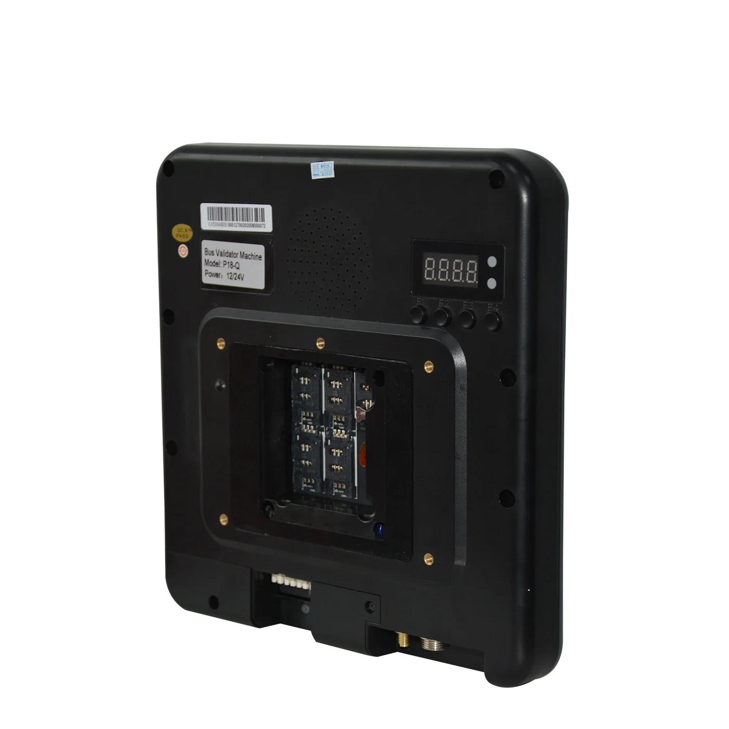 EMV PCI Android 9,0 GPS sin contacto 1d 2D Qr Bus Machine Ticketing Scanner P18-Q