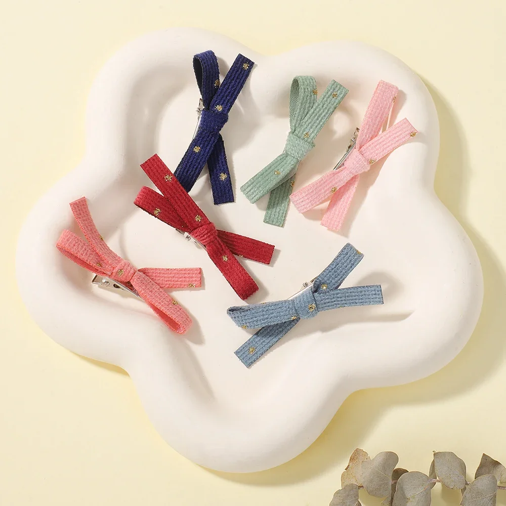 

Random Color 30pcs/set Sweet Hair Clips Ballet Ribbon for Women Girls Fairy Bang Clip Headwear Barrette Hair Accessories