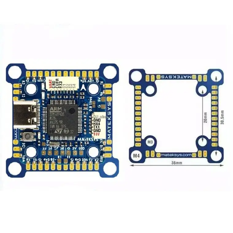 MATEK F405-MINITE Flight Control SYS FLIAHT controller 20/30.5MM double mounting hole pitch flight