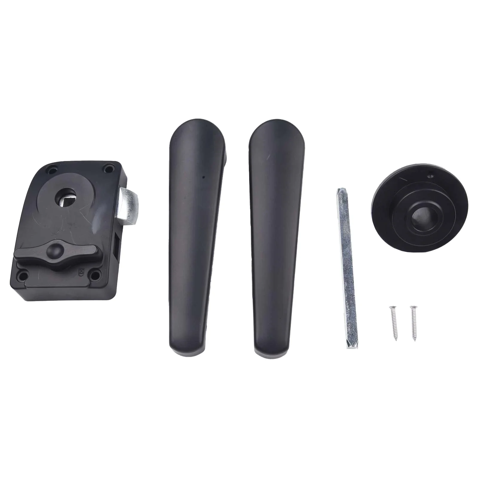 Handle Lever Latch RV Toilet Door Lock Product Name RVs Replacement 168.88*87*106.75 Mm Accessories Home Improvement