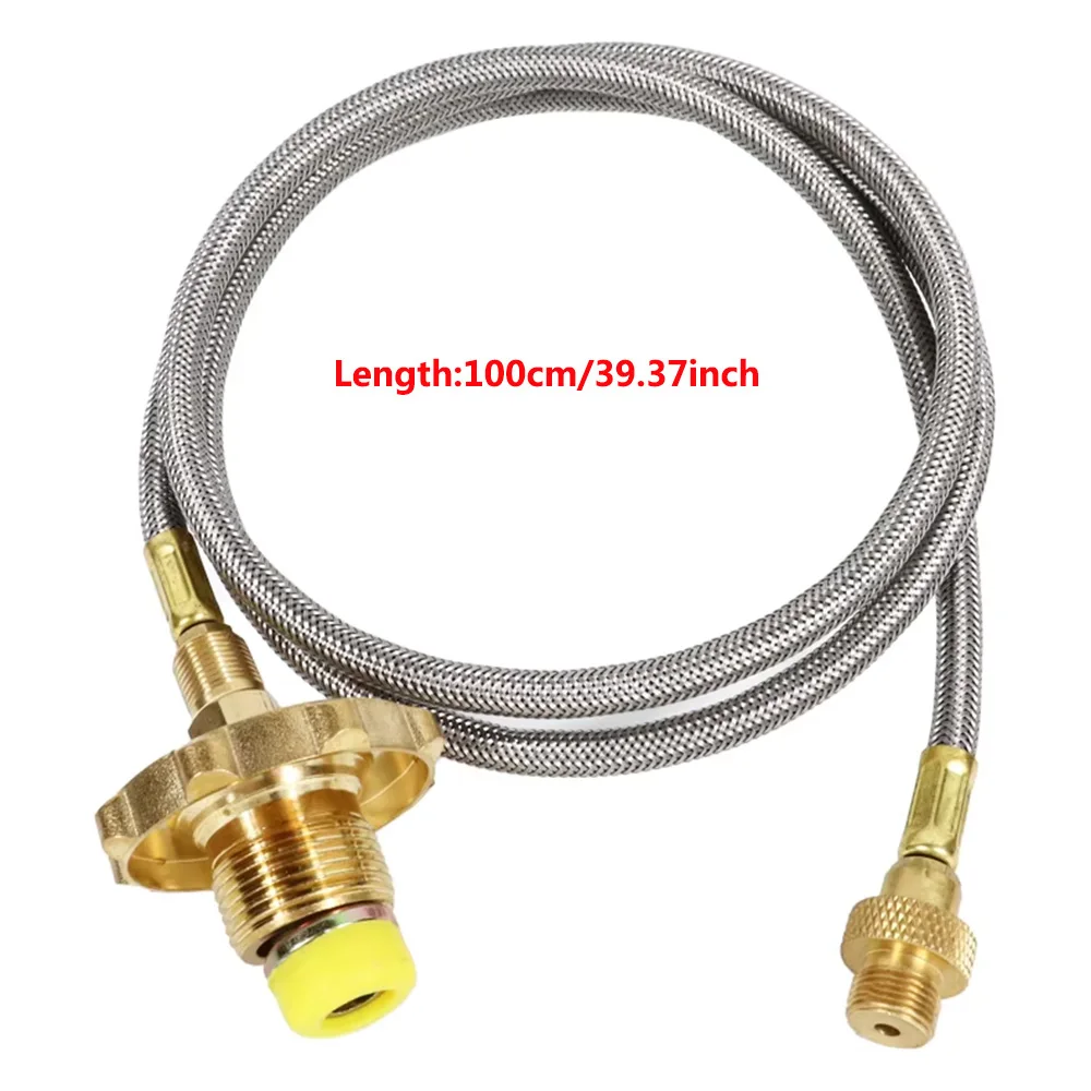 Outdoor Camping Gaskocher Propan-Nachfülladapter Gaskartuschen-Verbindungsleitung Brenneradapter LPG-Zylinder-Verlängerungsschlauch – Detail 4