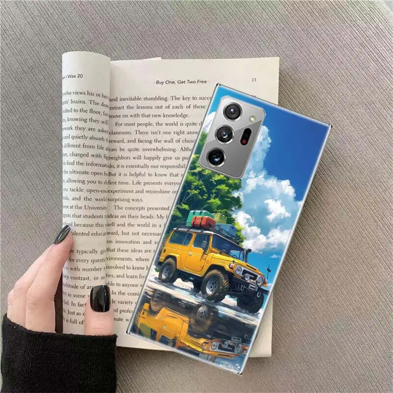 Off Road Vehicle Tourism Scenery Phone Case For Samsung A15 A25 A35 A55 A10 A20S A30S A50S A70S A71 A51 A41 A31 A21 A11 Galaxy A