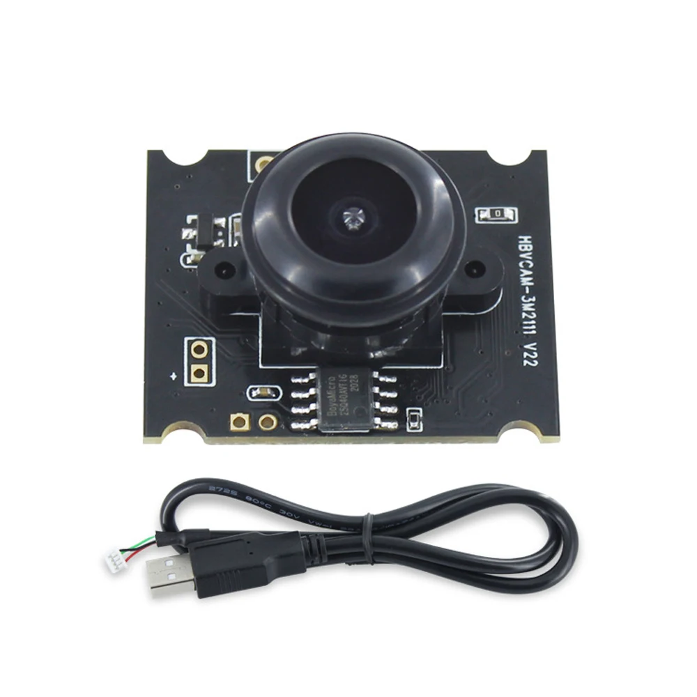 OV3660 USB Camera Module Driver-free Adjustable Focal 3 Million Pixel CMOS Sensor 3.5MM 1.85MM Lens 64 110 Degree