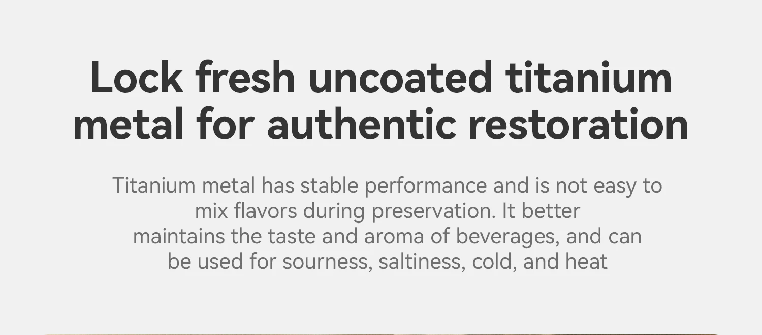 titanium material finish