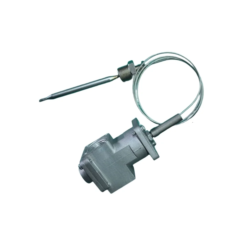 Stainless Steel Manual For reset Gas Safety Valve ZD-RBF120-A 120C Automatic Cut-Off for High Pressure Gas Installations