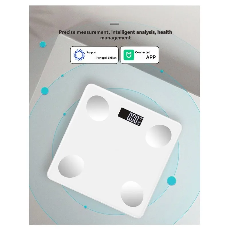 

【New User-Coupon!】Smart Body Fat Scale-USB/Battery Powered, Includes Heart Rate Monitoring In Multiple Color Options