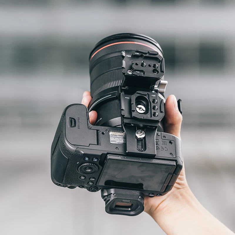Falcam Half Cage for Sony Nikon Fuji Panasonic DJI Camera Stabilizer Horizontal to Vertical Mount Plate Lens Quick Release - Image 5