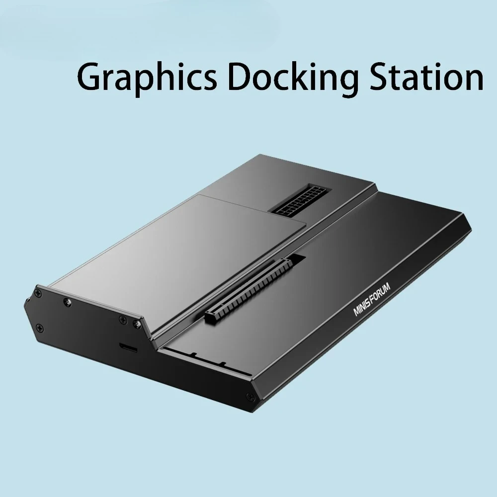 MINISFORUM DEG1 OCulink Graphics Docking Station For UM880/UM890 Gamer Open Space PCIe4.0x4 Expansion Interface(up to 64GT/S)