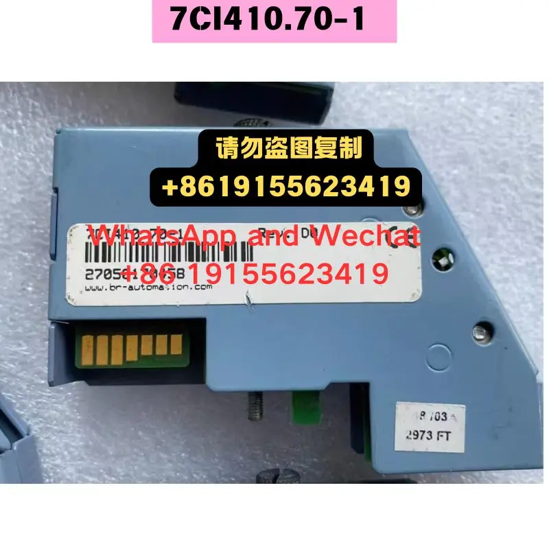 

Совершенно новый оригинальный и бывший модуль ПЛК 7CI410.70-1 Функциональный тест ОК Быстрая доставка