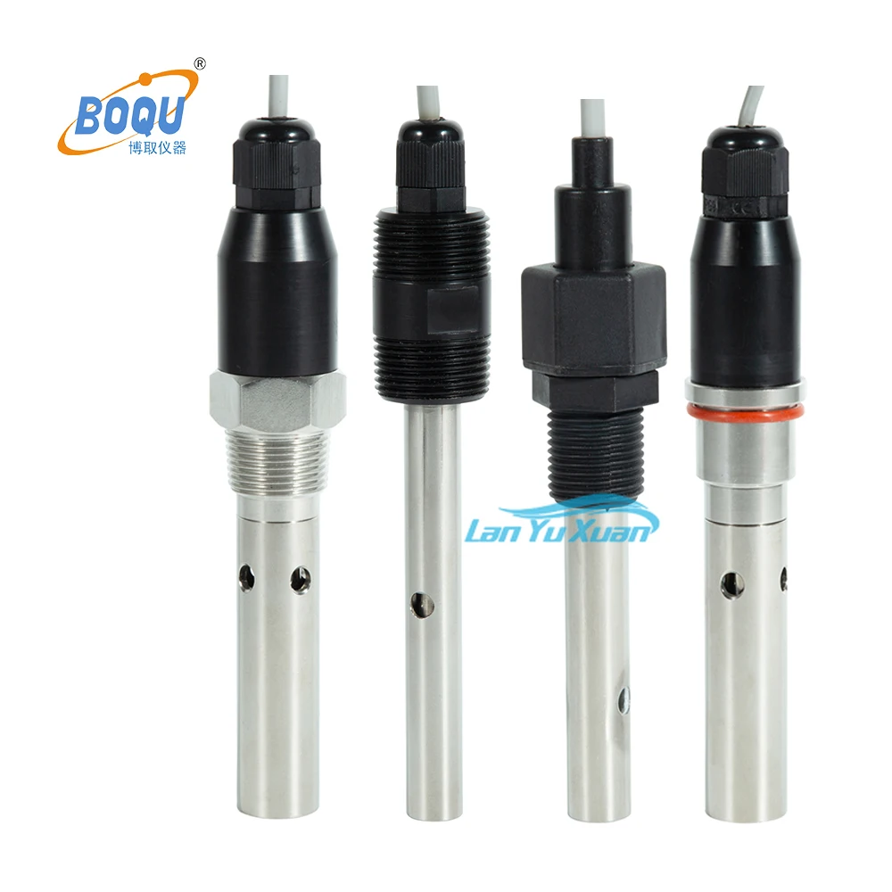 Boqu Ddg-0.01/0.1/1.0 Analog Output Model Food And Beverage Industry Plant Online EC Conductivity Sensor Electrode Probe