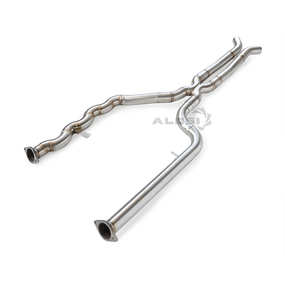 

For BMW M3/M4 G80 G82 3.0T 2021-2023 M2/M2C G87 Equipped with OPF/GPF exhaust pipe equal length middle exhaust pipe